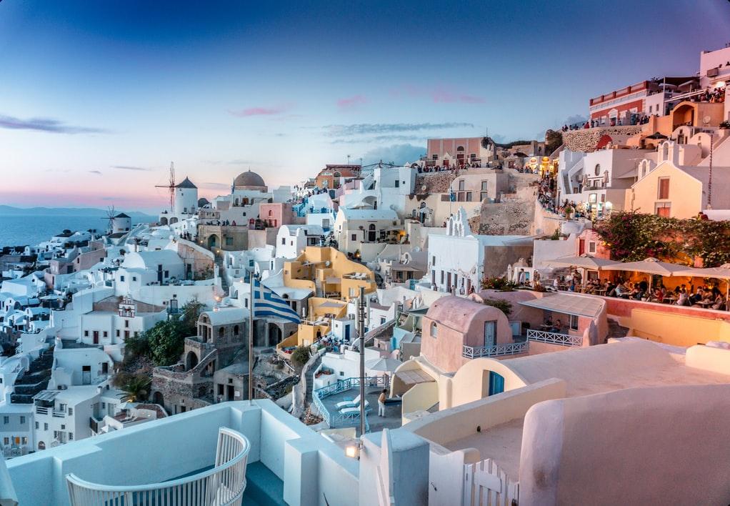 Villages & Towns of Santorini - Where to stay! - background banner